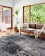 Samra SAM-06 Charcoal/Silver Area Rug