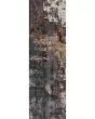 Samra SAM-03 Dk. Grey/Spice 2'7"x8'0" Runner Rug