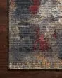 Samra SAM-03 Dk. Grey/Spice 2'7"x8'0" Runner Rug