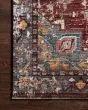 Samra SAM-10 Brick/Grey Area Rug