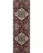 Samra SAM-10 Brick/Grey Area Rug