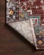 Samra SAM-10 Brick/Grey Area Rug