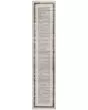 Serenity Home SRH07 Grey Ivory Area Rug