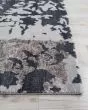Silk Shadows SHA16 Silver Grey Area Rug