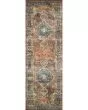 Skye SKY-11 Rust/Blue Area Rug