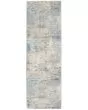 Solace SLA01 Ivory/Grey/Blue Area Rug