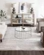 Solitude Silk Road Cream Dark Grey Area Rug