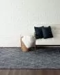 Tangier Spartel Blue Steel Area Rug