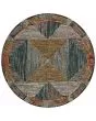 Spectrum SPE-01 Lagoon/Spice Area Rug
