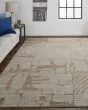 Sutton T6003 Tan/Orange Area Rug