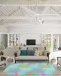 Seabreeze SZ3 Teal Area Rug