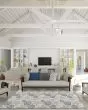 Seabreeze SZ4 Silver Area Rug