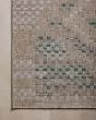 Topanga TOP-04 Natural/Aqua Area Rug