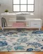 Tranquil TRA02 Ivory/Light Blue Area Rug