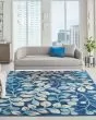 Tranquil TRA03 Navy Area Rug
