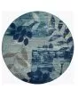 Tranquil TRA01 Navy/Light Blue Area Rug