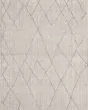 Tangier Tribal Diamond Silver Area Rug