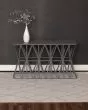 Tangier Tribal Diamond Silver Area Rug
