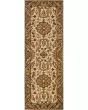 Victoria VK-02 Ivory/Dk Taupe Area Rug