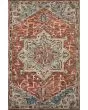 Victoria VK-15 Red/Multi Area Rug