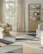Washable Decor WSD10 Blue Multicolor Area Rug