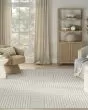 Washable Decor WSD11 Cream Blue Area Rug
