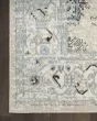 Washable Decor WSD12 Taupe Blue Area Rug