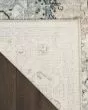 Washable Decor WSD12 Taupe Blue Area Rug