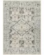 Washable Decor WSD12 Taupe Blue Area Rug
