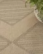 Washable Jute WSJ01 Natural Beige Area Rug