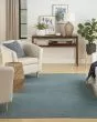 Washable Solutions WSL01 Aqua Area Rug