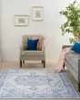 Whimsicle WHS03 Grey Blue Area Rug