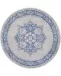 Whimsicle WHS03 Grey Blue Area Rug
