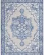 Whimsicle WHS03 Grey Blue Area Rug