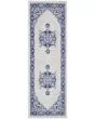 Whimsicle WHS03 Ivory Blue Area Rug