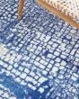 Whimsicle WHS07 Ivory Navy Area Rug