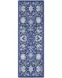 Whimsicle WHS10 Navy Multicolor Area Rug