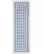 Whimsicle WHS13 Ivory Blue Area Rug