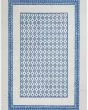 Whimsicle WHS13 Ivory Blue Area Rug