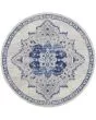 Whimsicle WHS14 Ivory Blue Area Rug