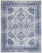Whimsicle WHS15 Ivory Navy Area Rug