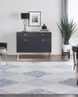 Whimsicle WHS18 Grey Blue Area Rug