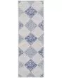 Whimsicle WHS18 Grey Blue Area Rug