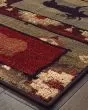 Woodlands 9601d Brown/Rust Area Rug