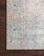 Wynter WYN-04 Red/Teal Area Rug