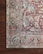 Wynter WYN-05 Tomato/Teal Area Rug