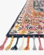 Zharah ZR-01 Navy/Multi Area Rug