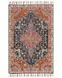 Zharah ZR-01 Navy/Multi Area Rug