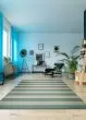 Afuera Yacht Club Sea Mist/Ivory Area Rug