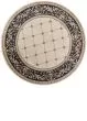 Avalon 5614 Ivory/Grey Courtyard Area Rug